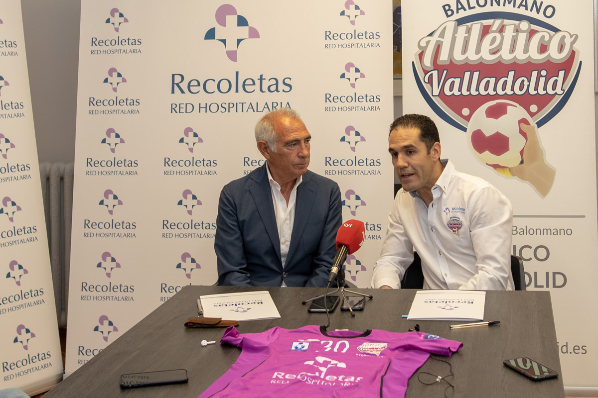 Atlético Valladolid celebra la renovación de su acuerdo de patrocinio con Recoletas | Galería 1 / 5
