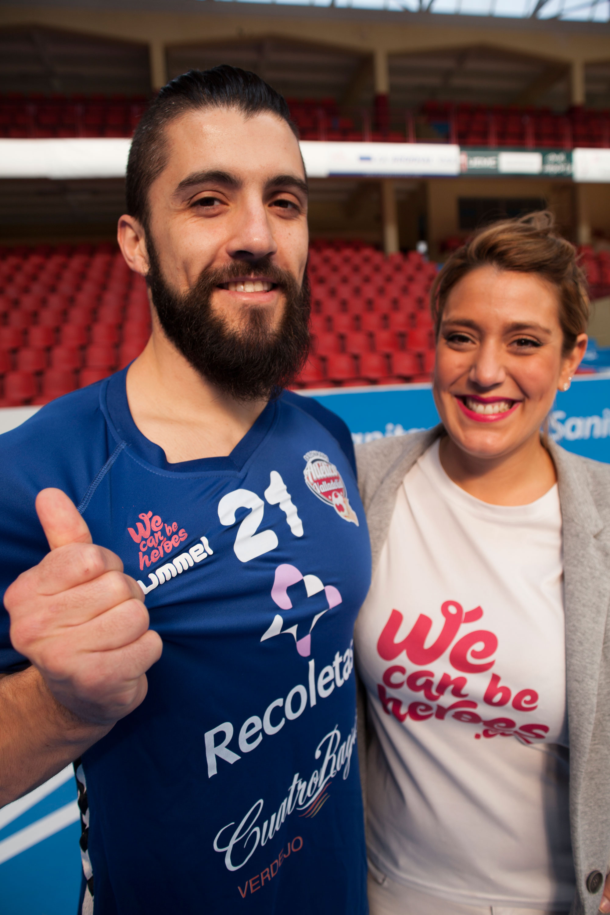 El Atlético Valladolid Recoletas colaborará con la asociación We can be heroes en su lucha contra el cáncer | Galería 2 / 2
