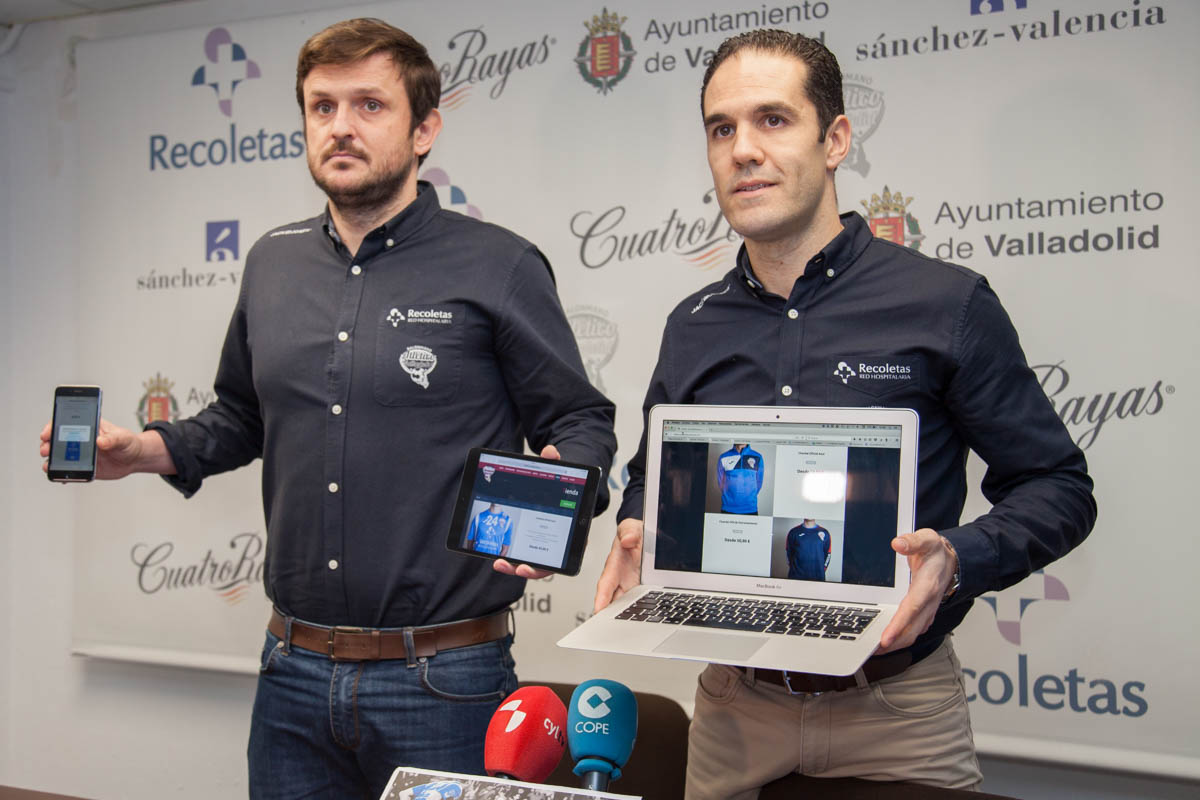 El Recoletas Atlético Valladolid estrena su nueva tienda online | Galería 2 / 2