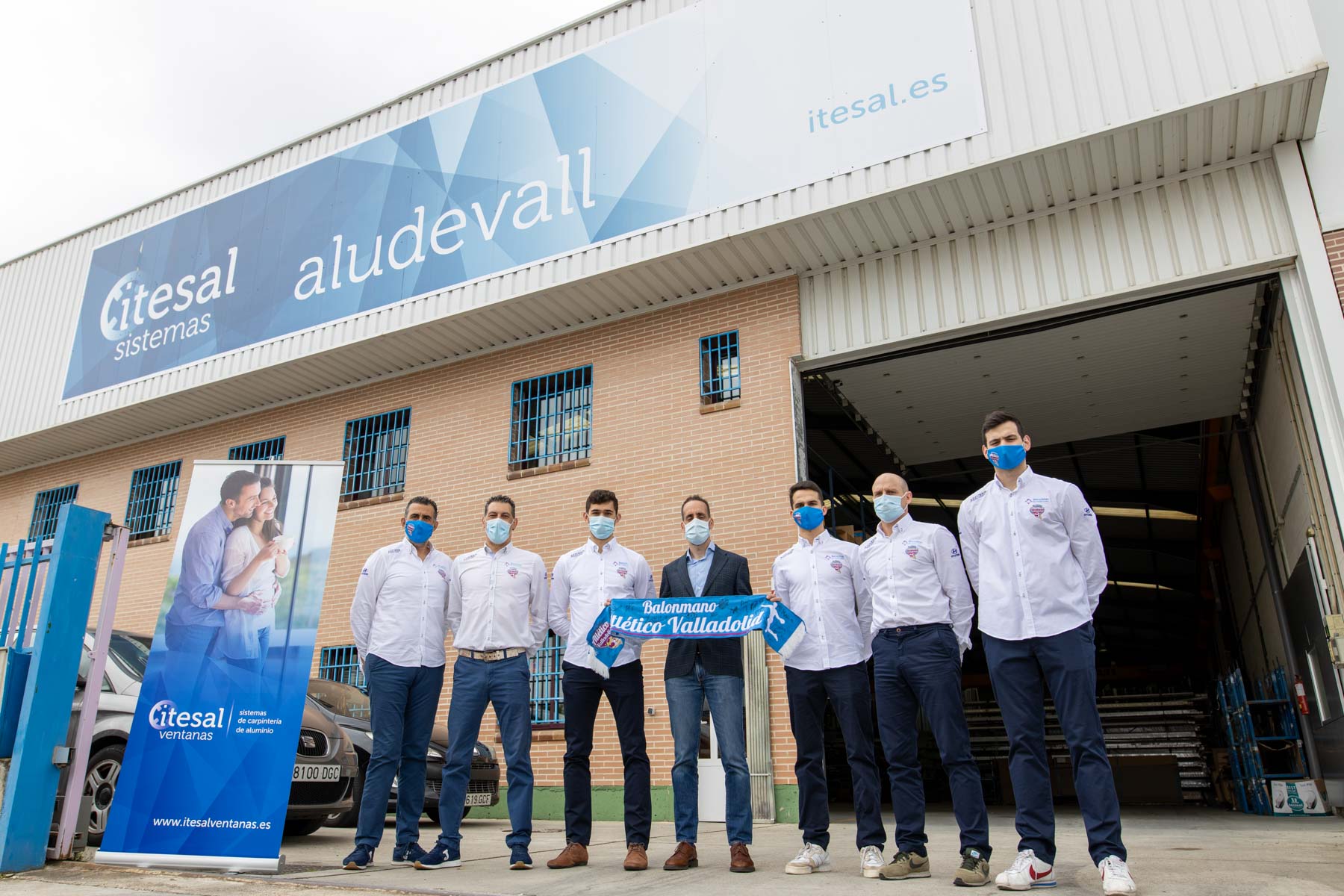 Recoletas visita la sede de uno de sus patrocinadores, Aludevall-Itesal Ventanas 