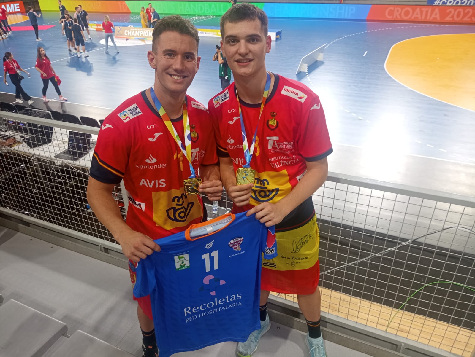 Pablo Herrero y Alejandro Pisonero campeones del mundo con la selección española juvenil 