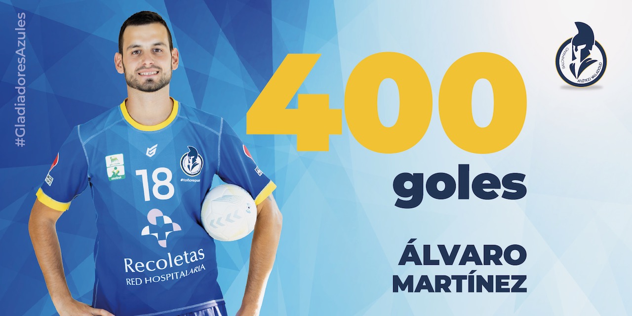 Álvaro Martínez supera los 400 goles en Liga Plenitude con el Recoletas y vuelve a un 7 Ideal de la jornada