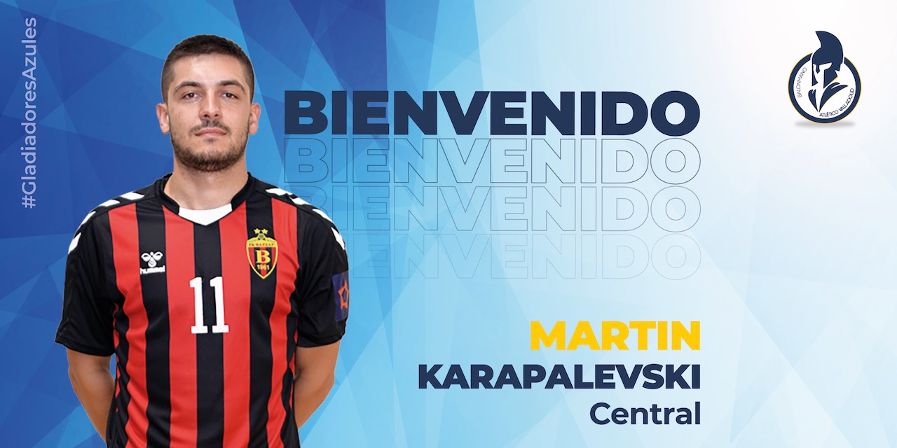El Recoletas ficha por dos temporadas al central macedonio Martin Karapalevski