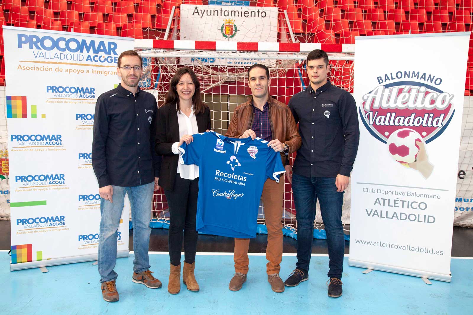 Recoletas Atlético Valladolid-Naturhouse La Rioja, partido solidario en beneficio de la asociación Procomar Valladolid Acoge