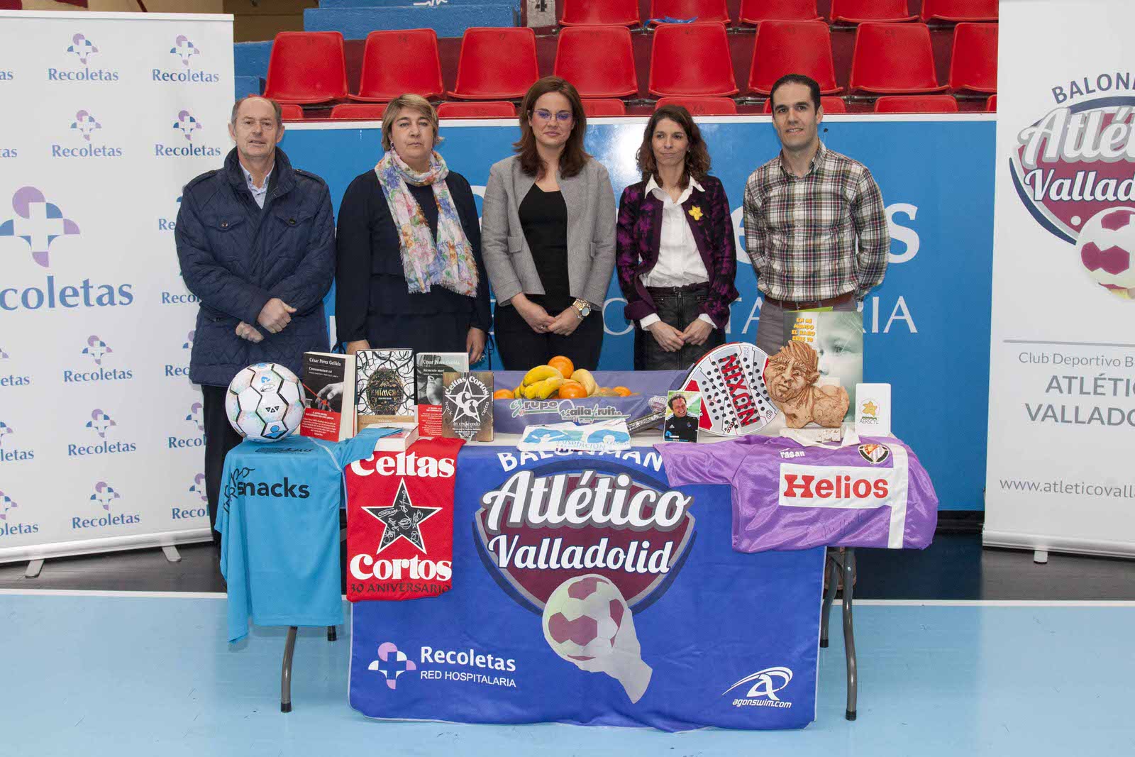 El club lanza la campaña ‘Hábitos y vida saludable con el Recoletas Atlético Valladolid’ para fomentar un estilo de vida más sano