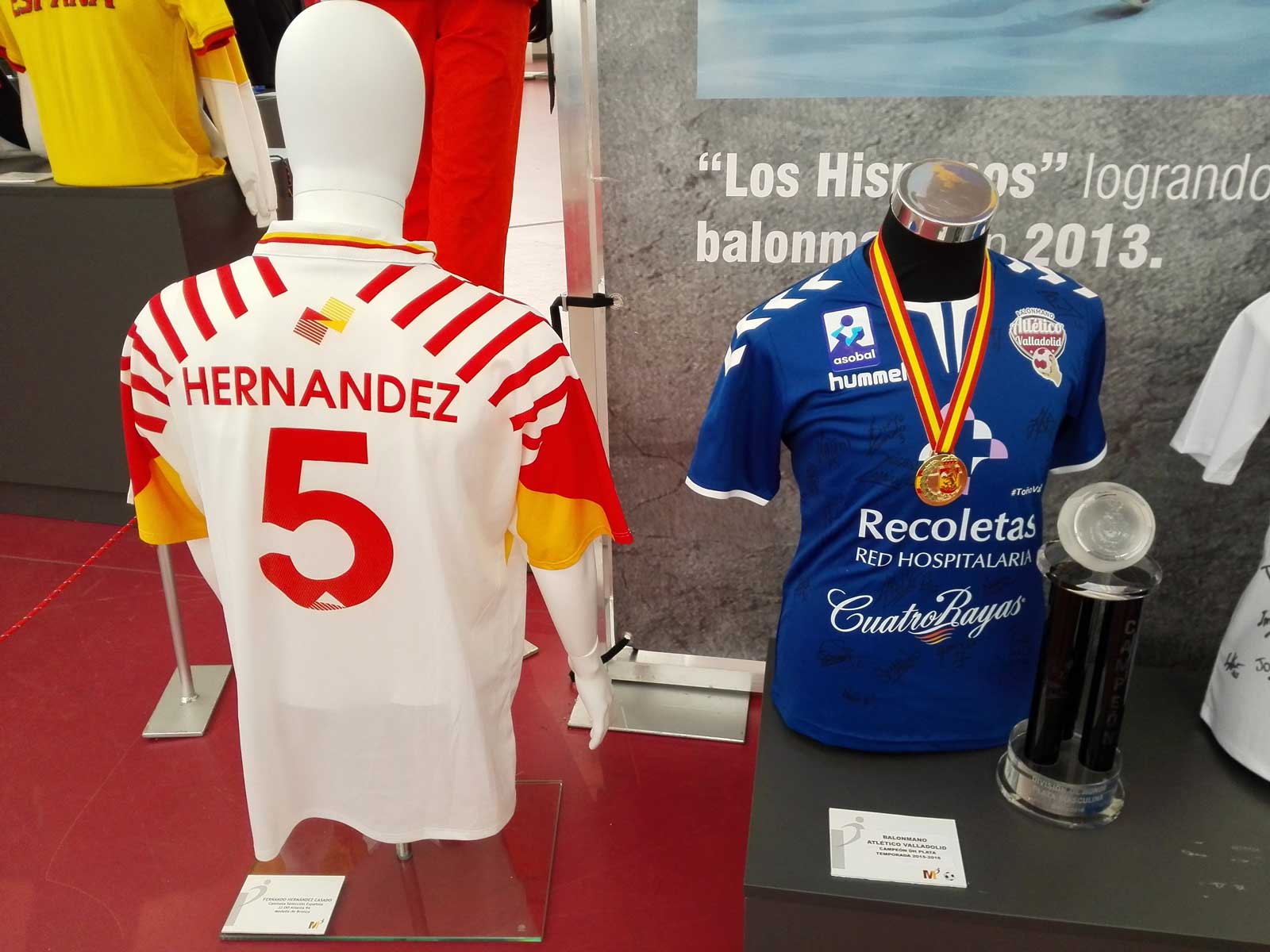 El Recoletas Atlético Valladolid, presente en la inauguración del Museo del Deporte 