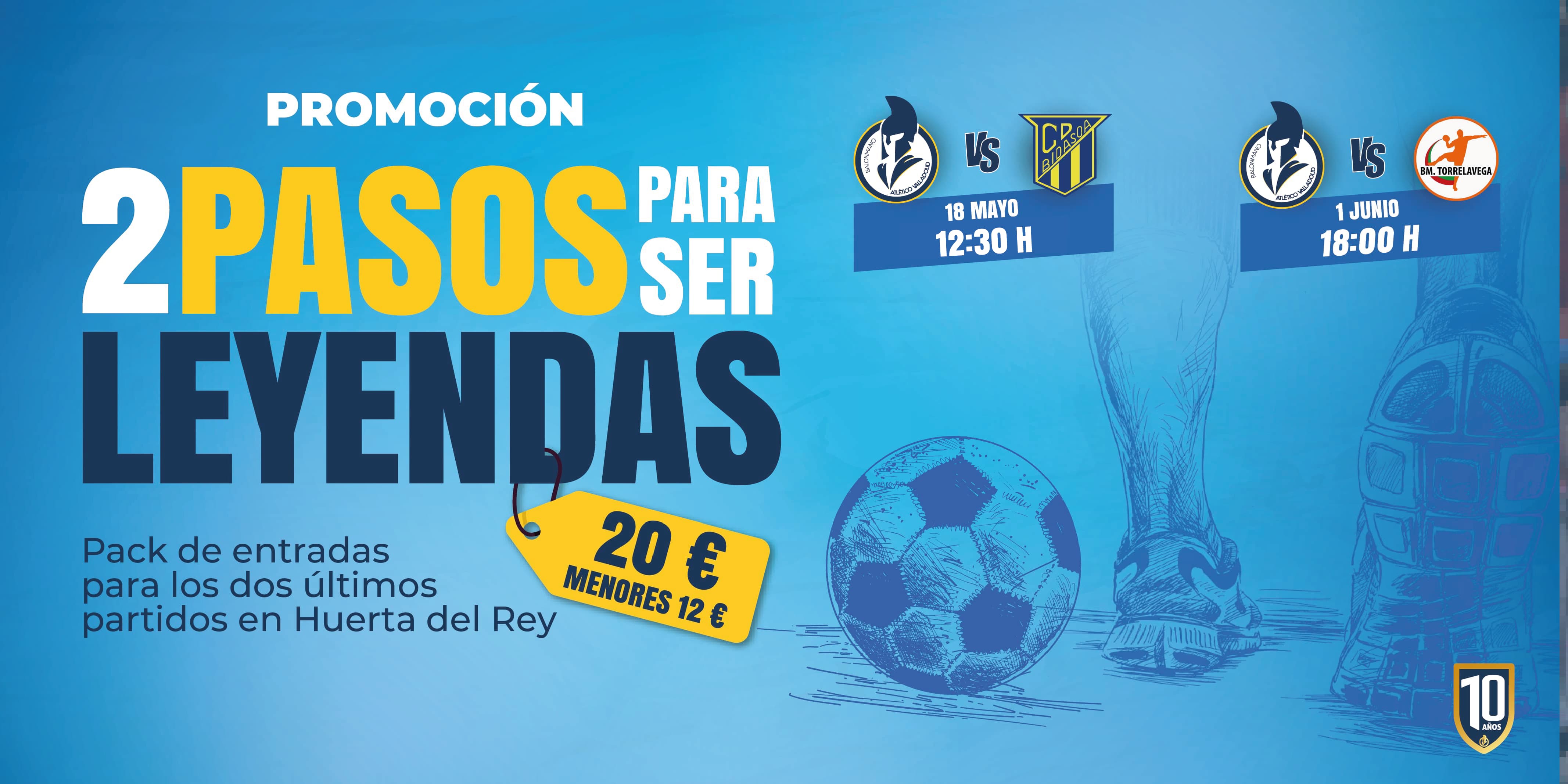 Se mantiene abierta la promoción para los dos últimos encuentros de liga en Huerta del Rey