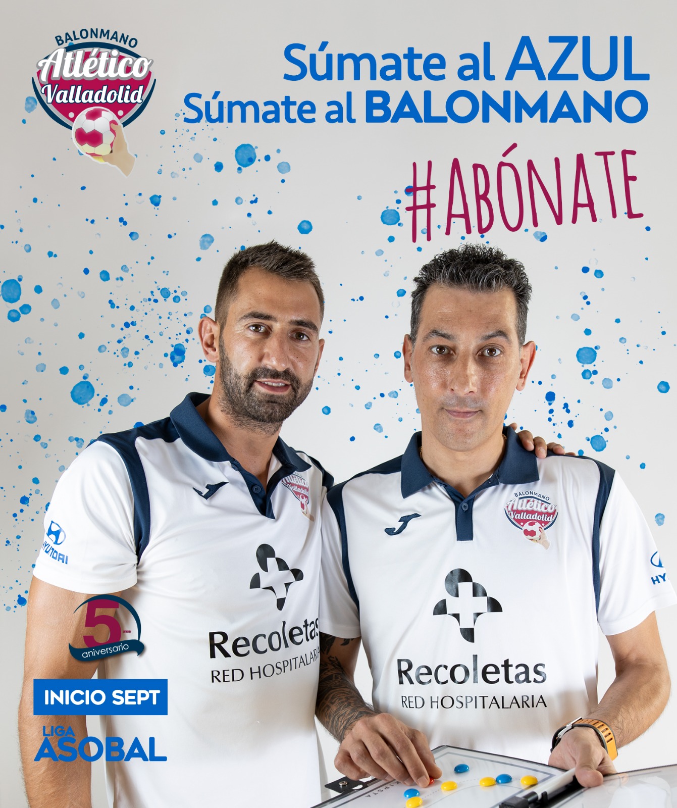 ¡Súmate al azul’, súmate al balonmano con el Recoletas Atlético Valladolid | Galería 17 / 28