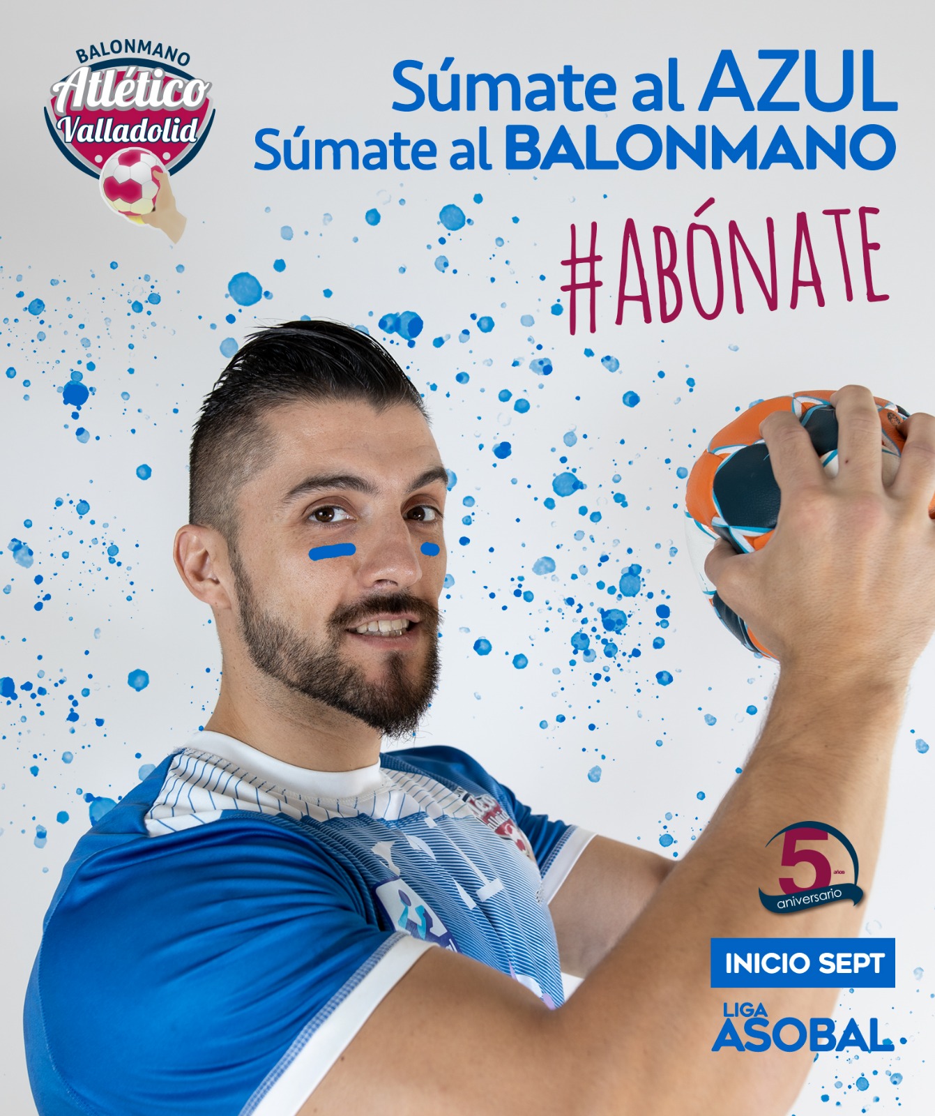 ¡Súmate al azul’, súmate al balonmano con el Recoletas Atlético Valladolid | Galería 19 / 28