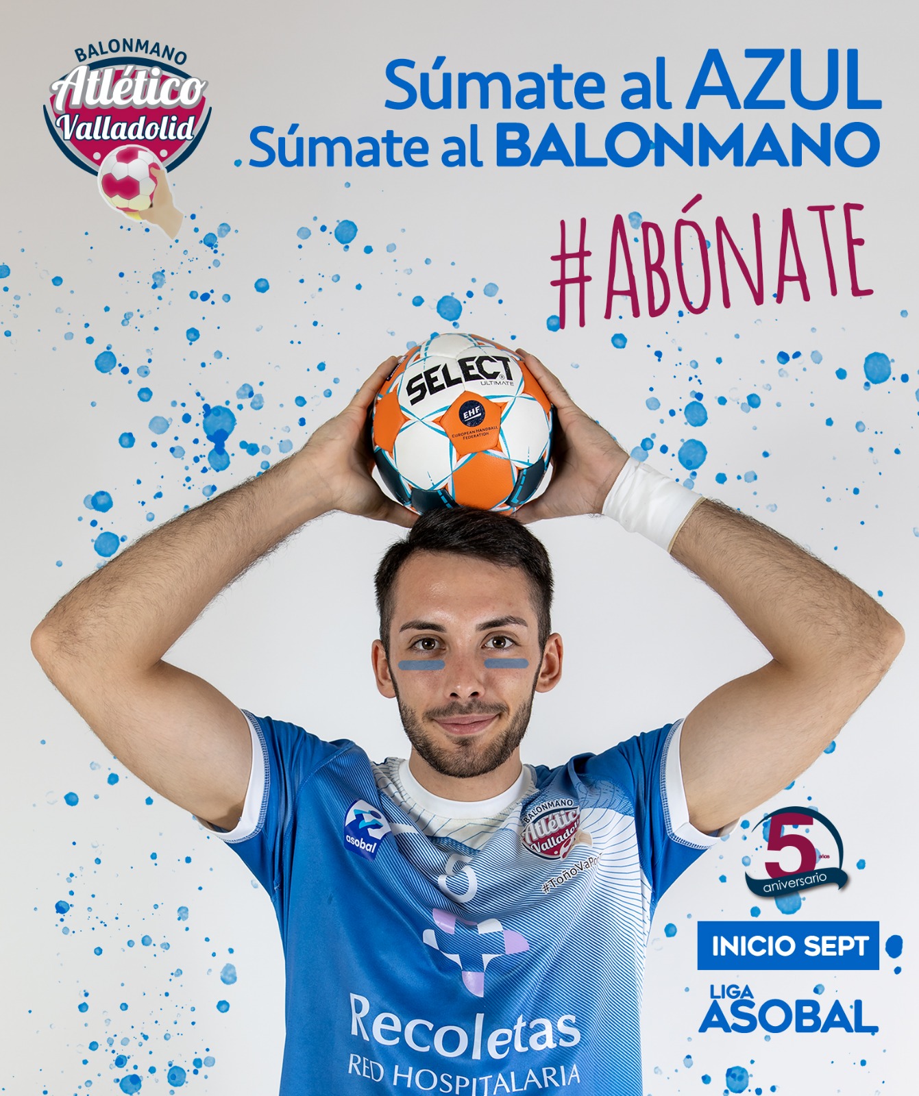 ¡Súmate al azul’, súmate al balonmano con el Recoletas Atlético Valladolid | Galería 4 / 28