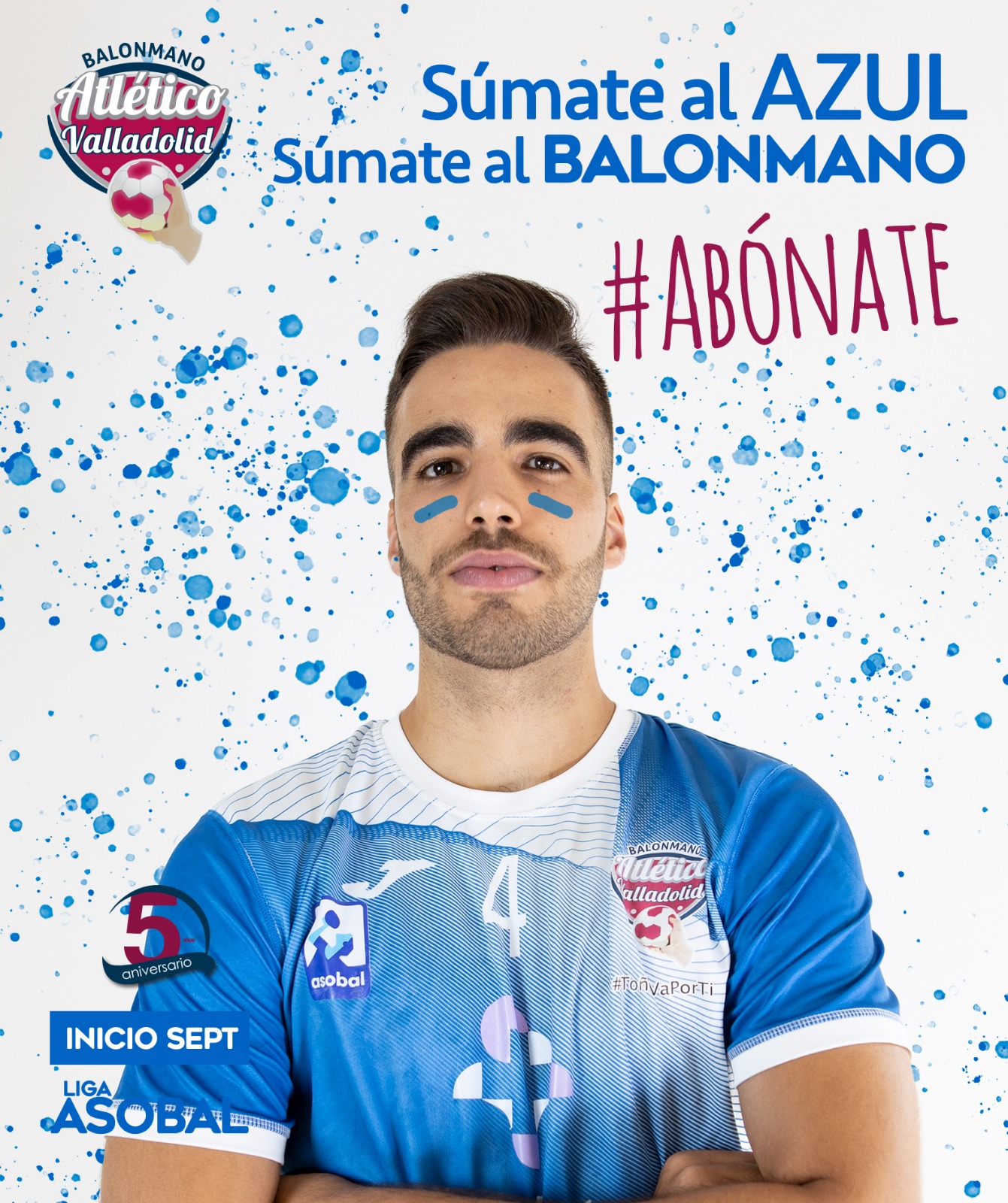 ¡Súmate al azul’, súmate al balonmano con el Recoletas Atlético Valladolid | Galería 25 / 28