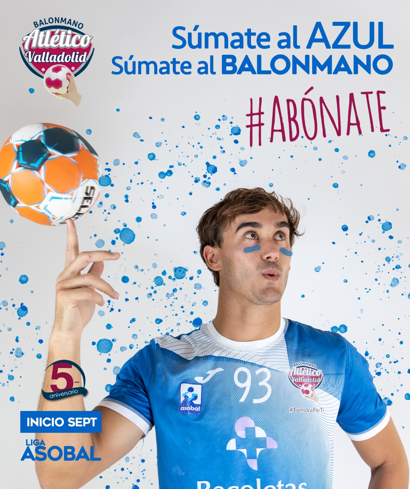 ¡Súmate al azul’, súmate al balonmano con el Recoletas Atlético Valladolid | Galería 24 / 28