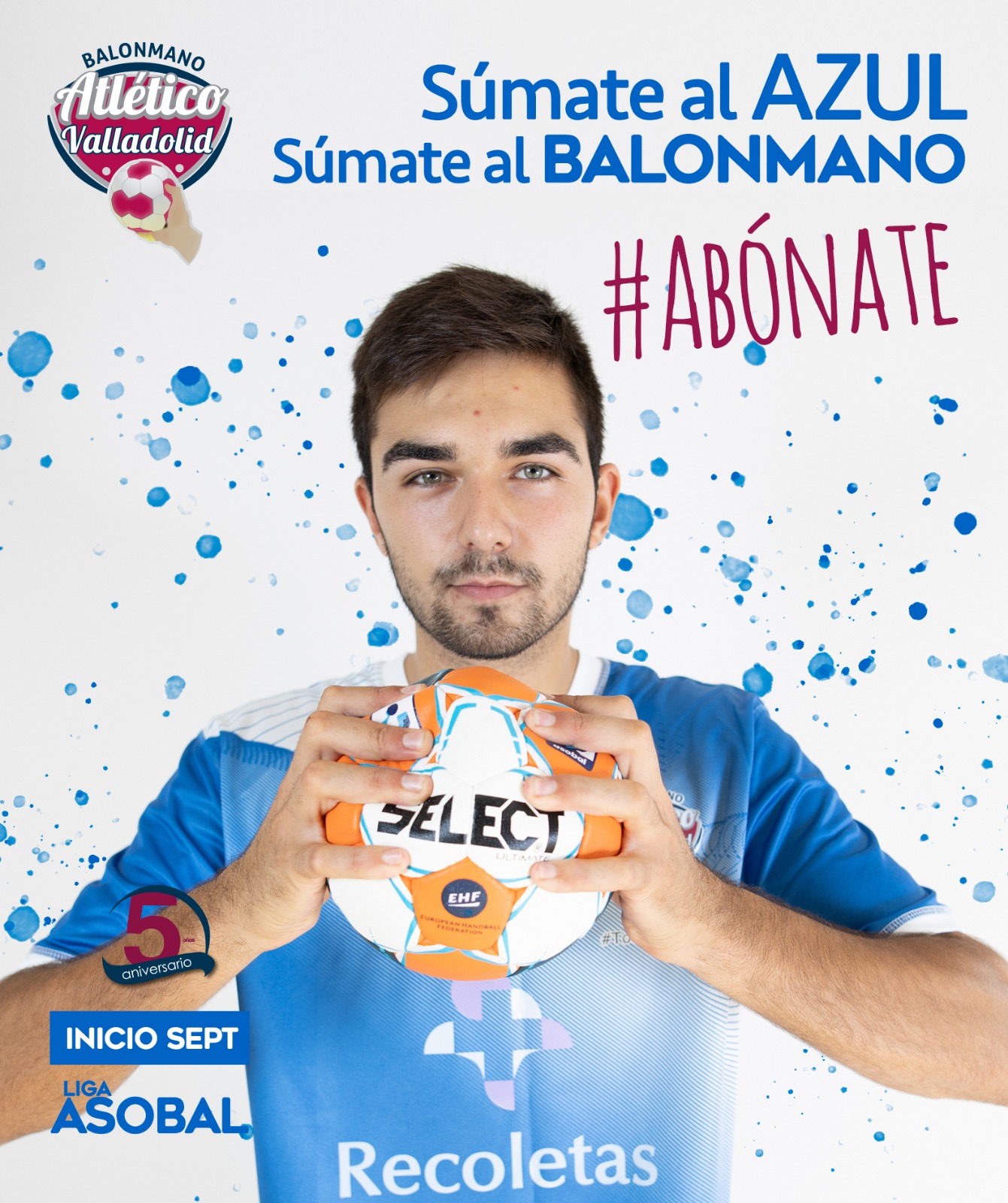 ¡Súmate al azul’, súmate al balonmano con el Recoletas Atlético Valladolid | Galería 23 / 28