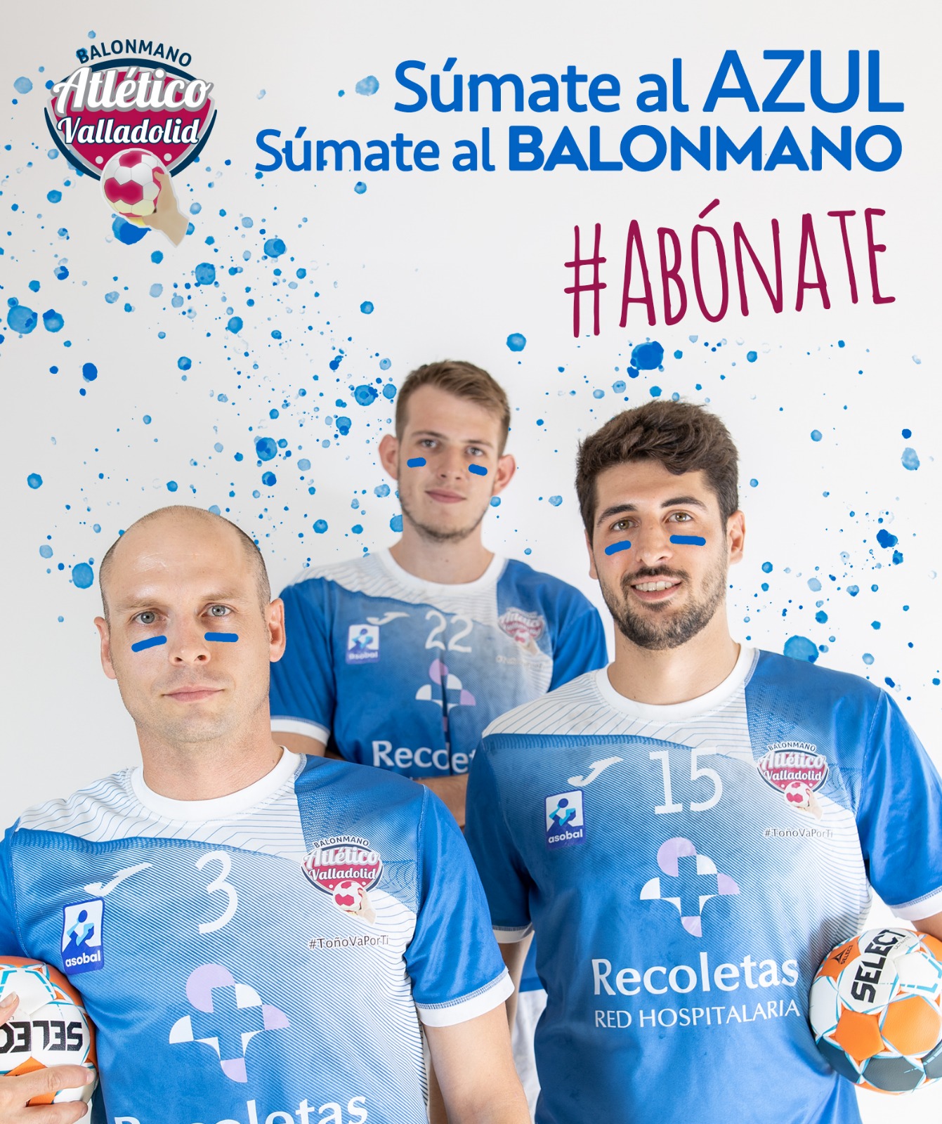 ¡Súmate al azul’, súmate al balonmano con el Recoletas Atlético Valladolid | Galería 5 / 28