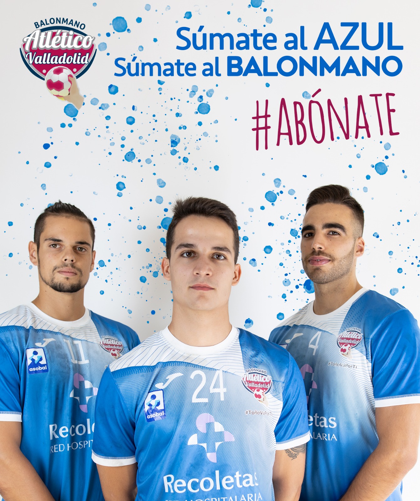 ¡Súmate al azul’, súmate al balonmano con el Recoletas Atlético Valladolid | Galería 9 / 28
