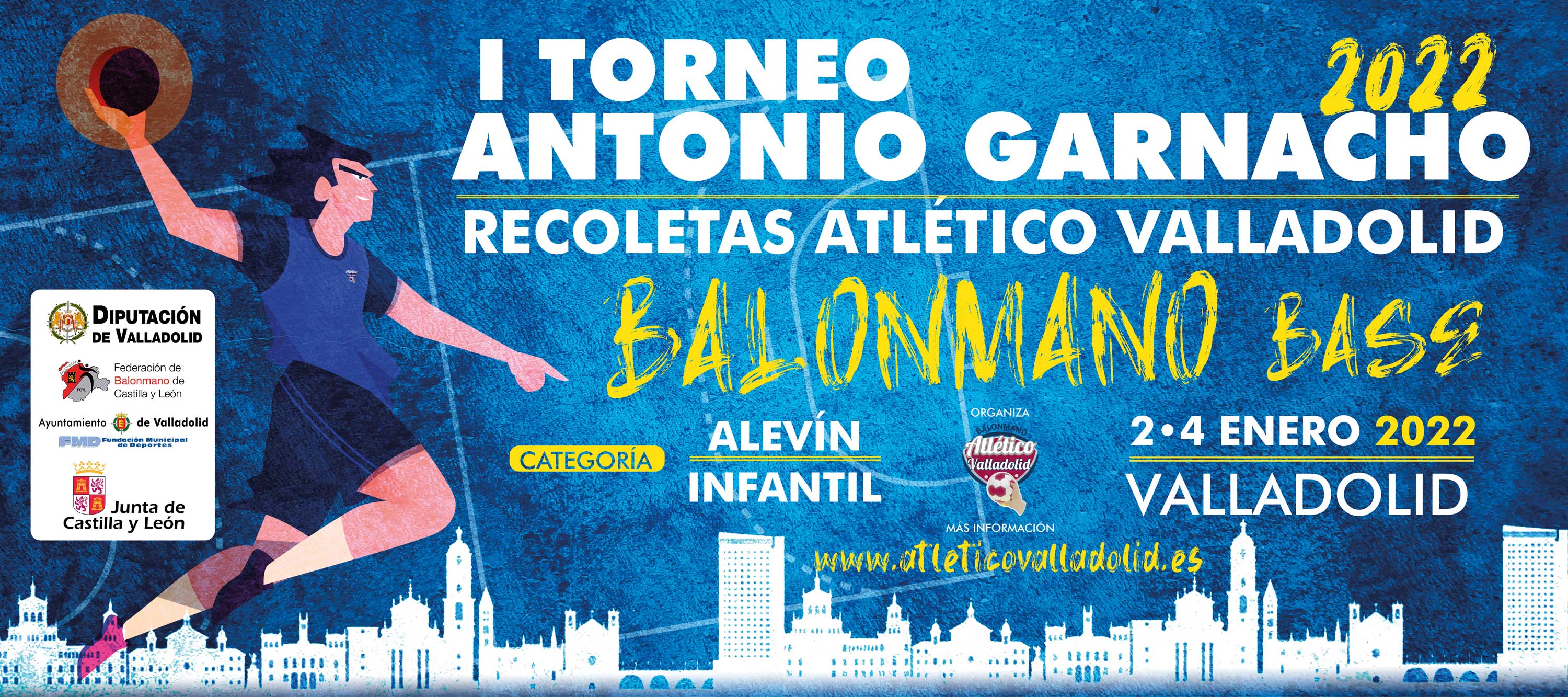 Se pospone el I Torneo Antonio Garnacho de balonmano base 2022 del Recoletas | Galería 1 / 1