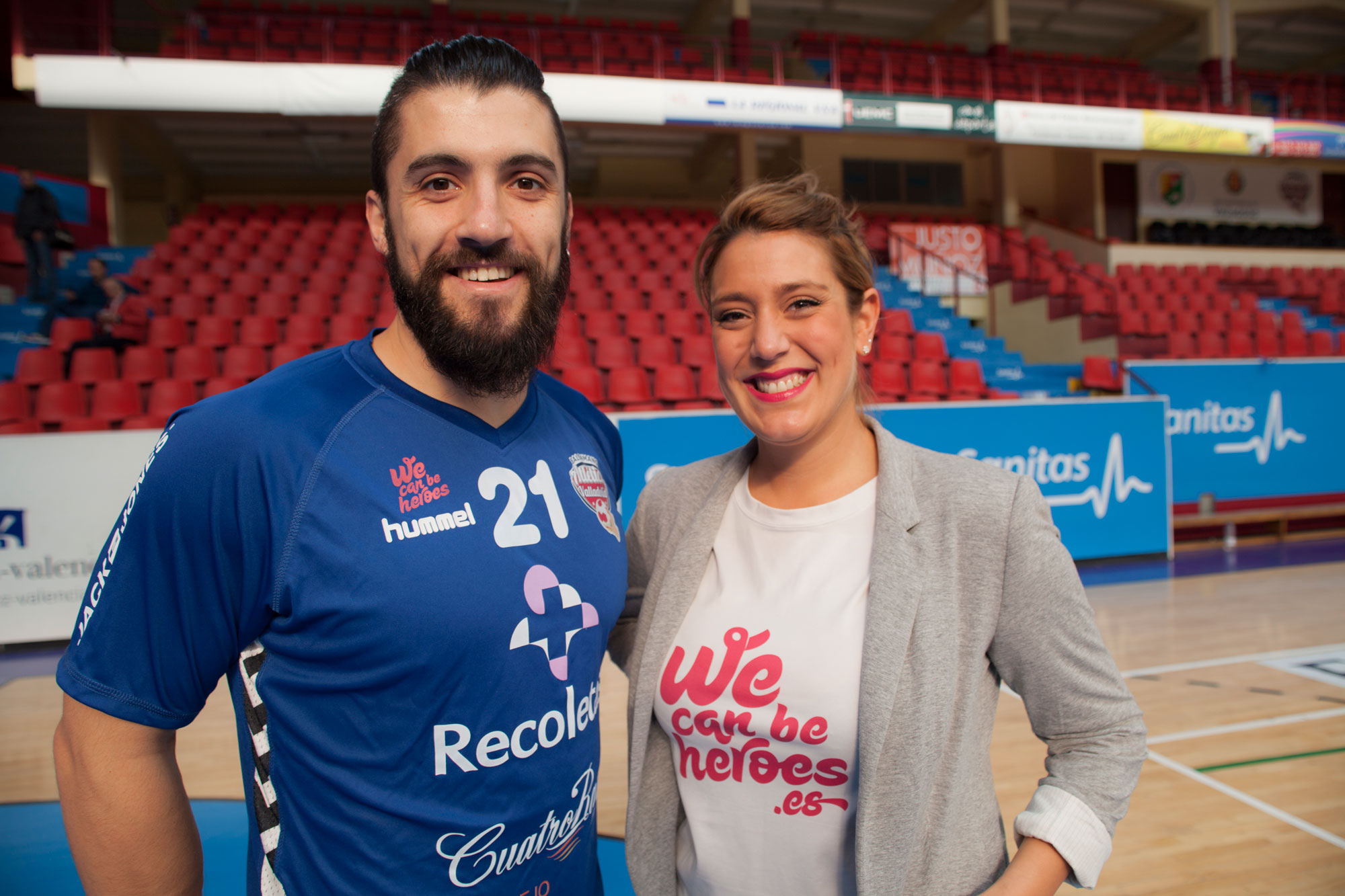 El Atlético Valladolid Recoletas colaborará con la asociación We can be heroes en su lucha contra el cáncer | Galería 1 / 2