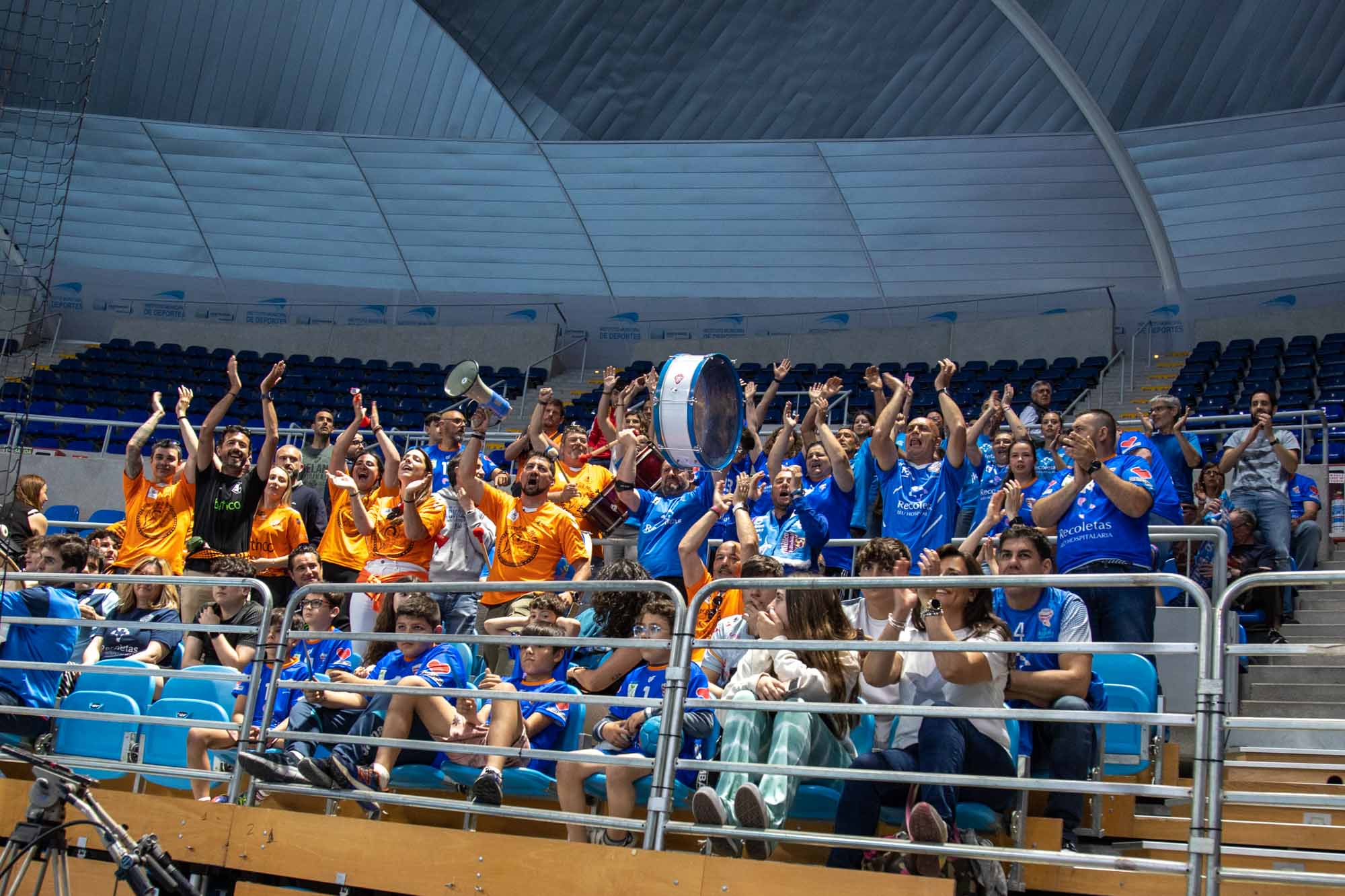 El Recoletas se mete en las semifinales de la Copa del Rey con un triunfo de epopeya frente al Blendio Sinfín (36-37) | Galería 19 / 19