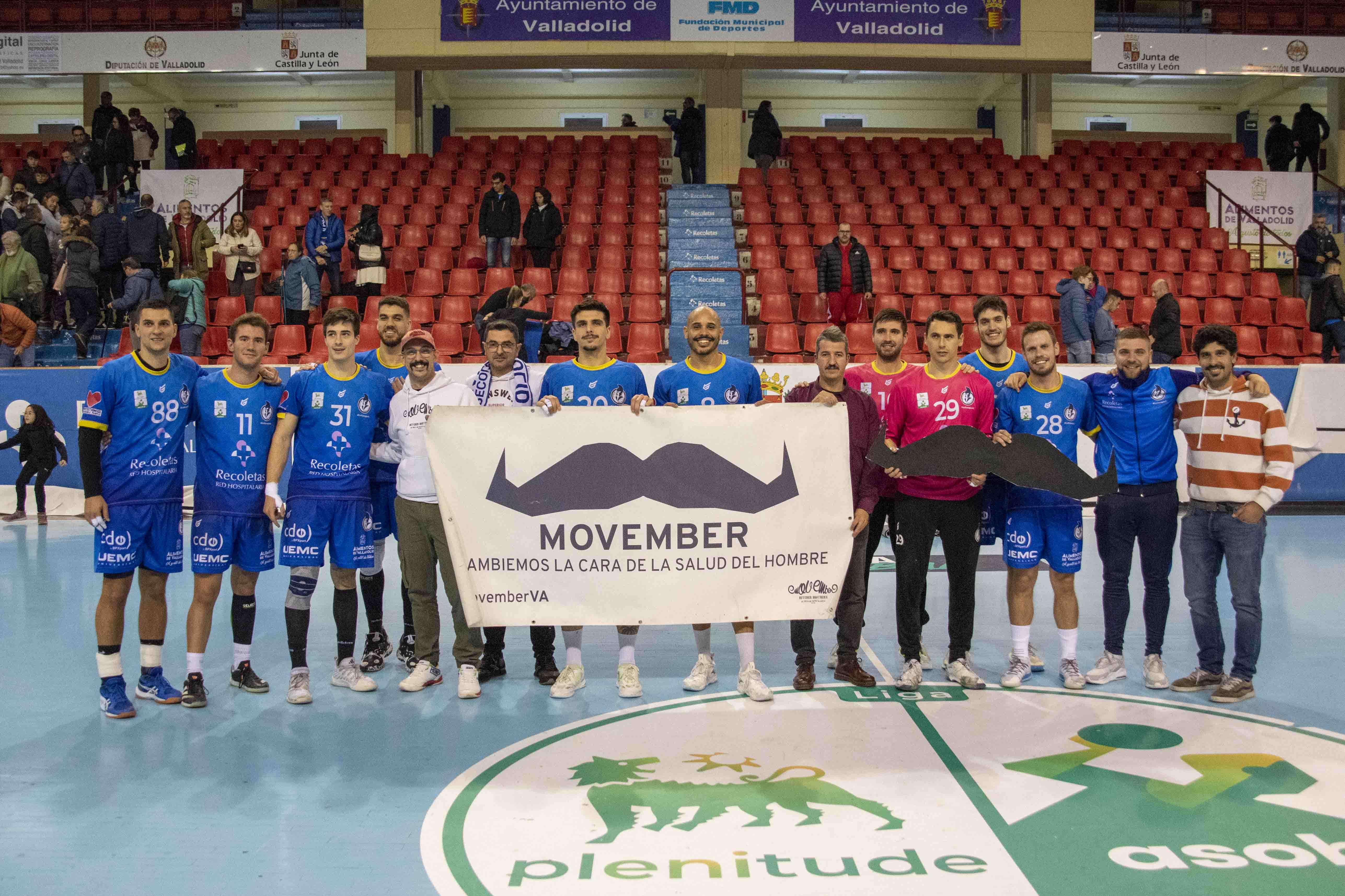 Un año más el Recoletas Atlético Valladolid apoya la iniciativa Movember | Galería 6 / 6
