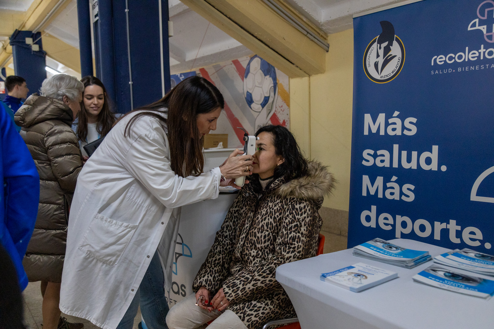 Recoletas Salud y Atlético Valladolid colaboran para combatir las enfermedades oculares | Galería 2 / 8