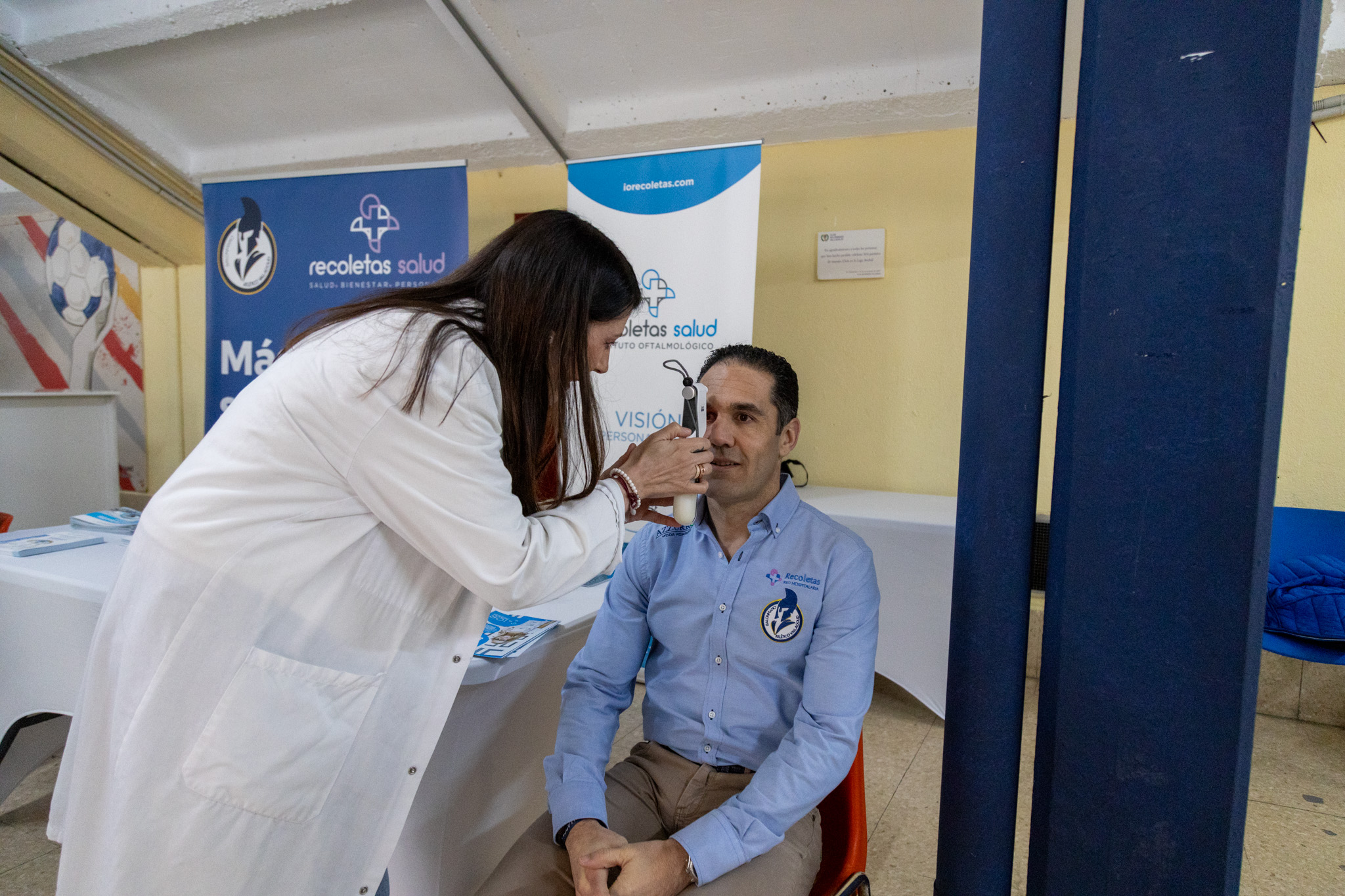 Recoletas Salud y Atlético Valladolid colaboran para combatir las enfermedades oculares | Galería 3 / 8
