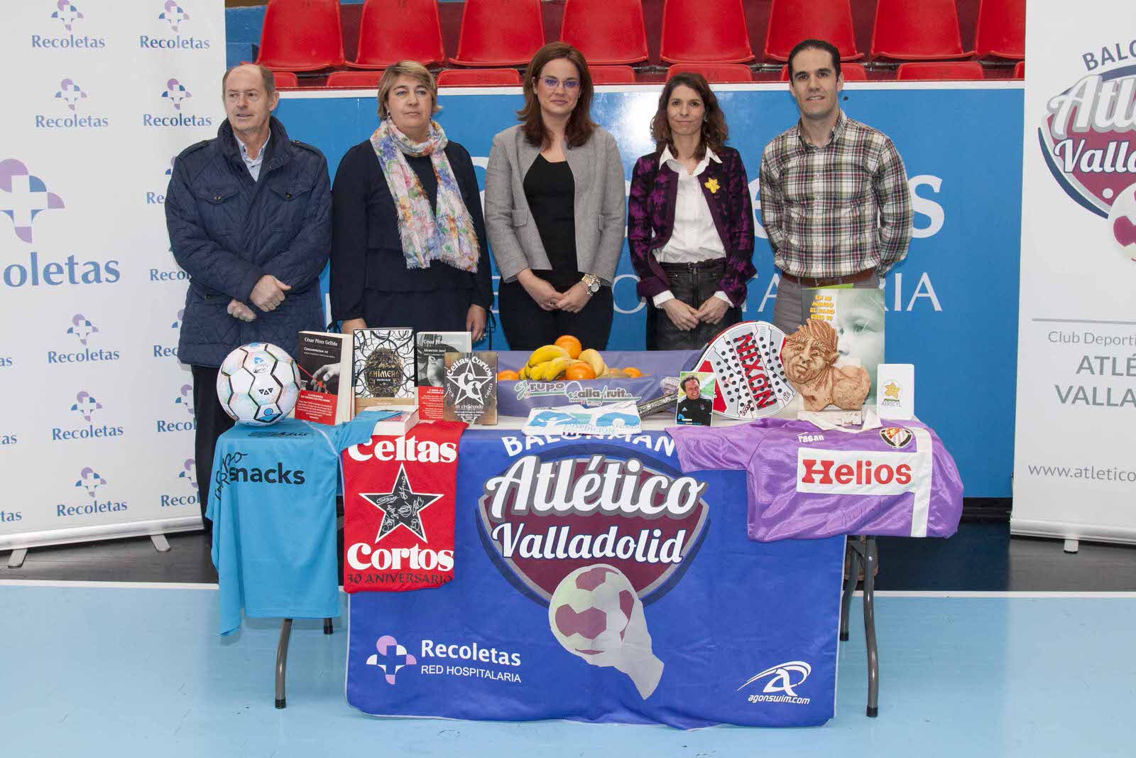 El club lanza la campaña ‘Hábitos y vida saludable con el Recoletas Atlético Valladolid’ para fomentar un estilo de vida más sano | Galería 1 / 24