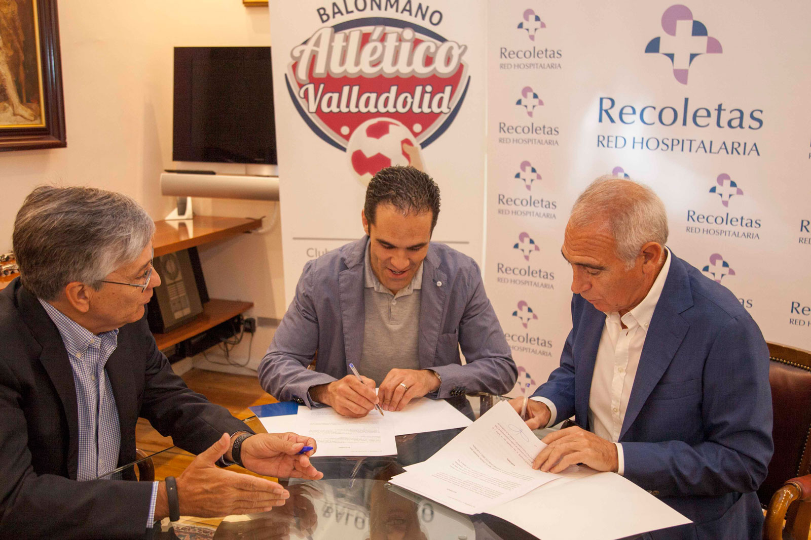 Recoletas Red Hospitalaria continuará apoyando al Atlético Valladolid dos temporadas más | Galería 1 / 1