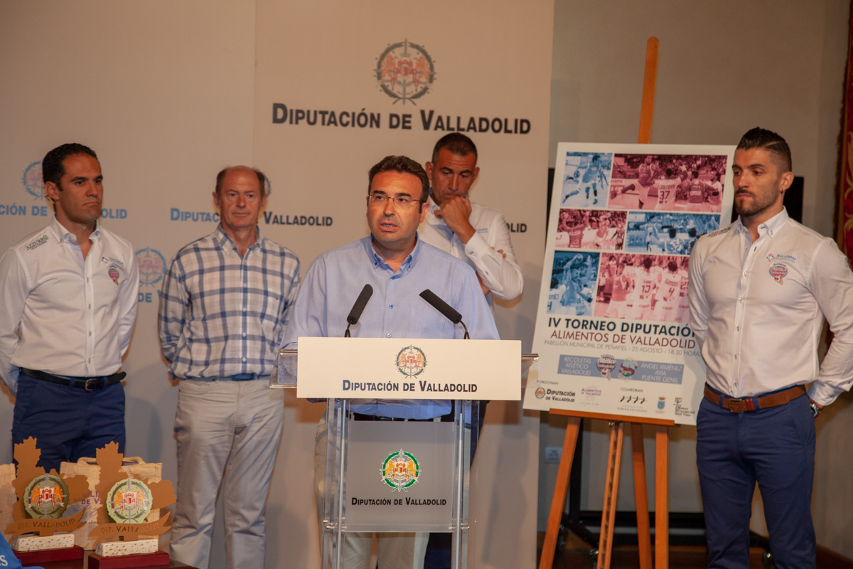 Presentación del IV Torneo Diputación Alimentos de Valladolid  | Galería 2 / 8