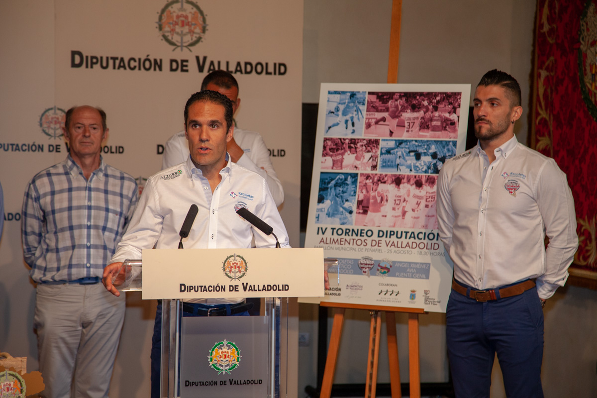 Presentación del IV Torneo Diputación Alimentos de Valladolid  | Galería 6 / 8
