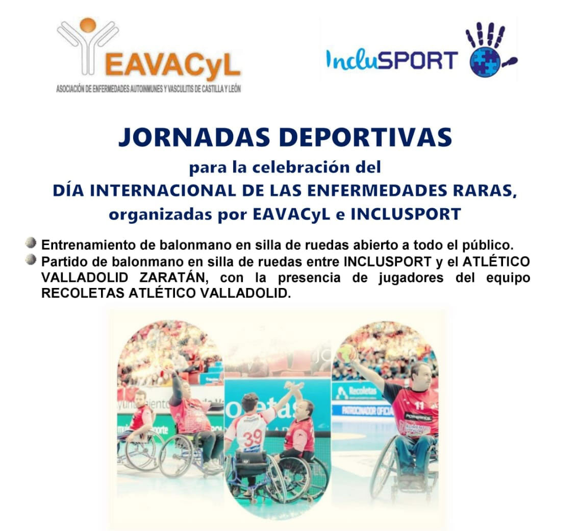 El Recoletas Atlético Valladolid colabora con la celebración del Día Internacional de las Enfermedades Raras