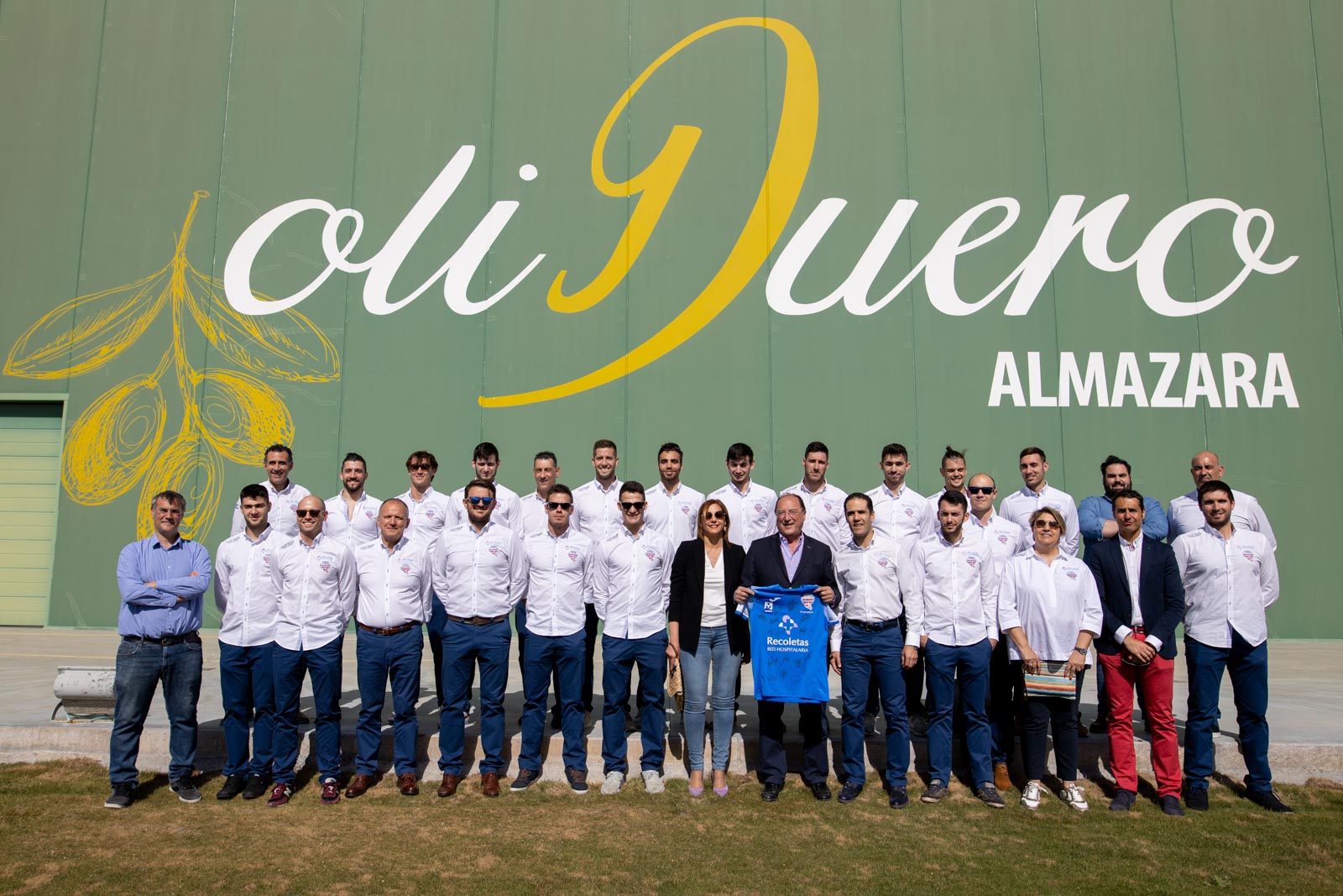 El Recoletas Atlético Valladolid visita la almazara Oliduero