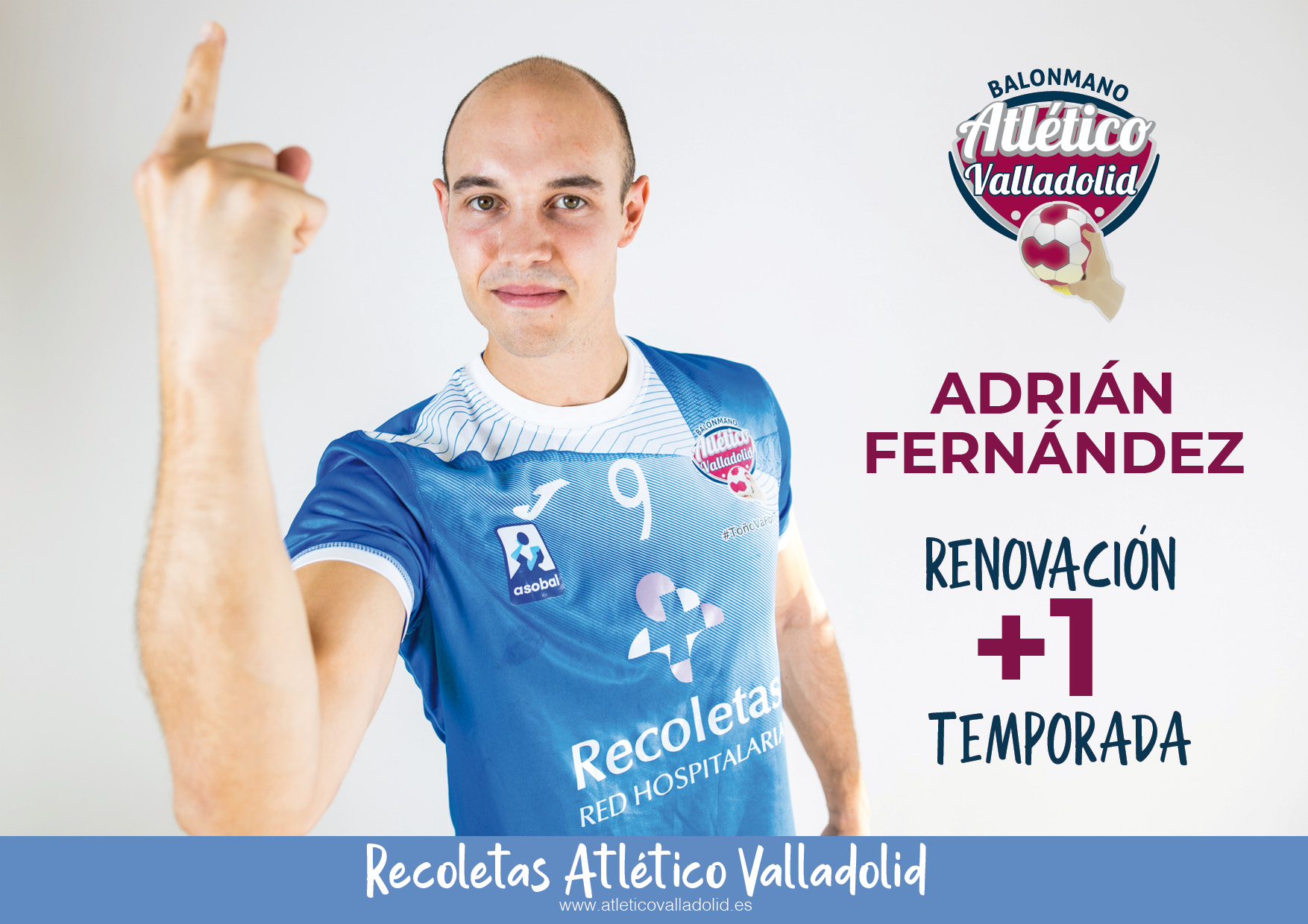 Adrián Fernández continuará en el Recoletas Atlético Valladolid la próxima temporada