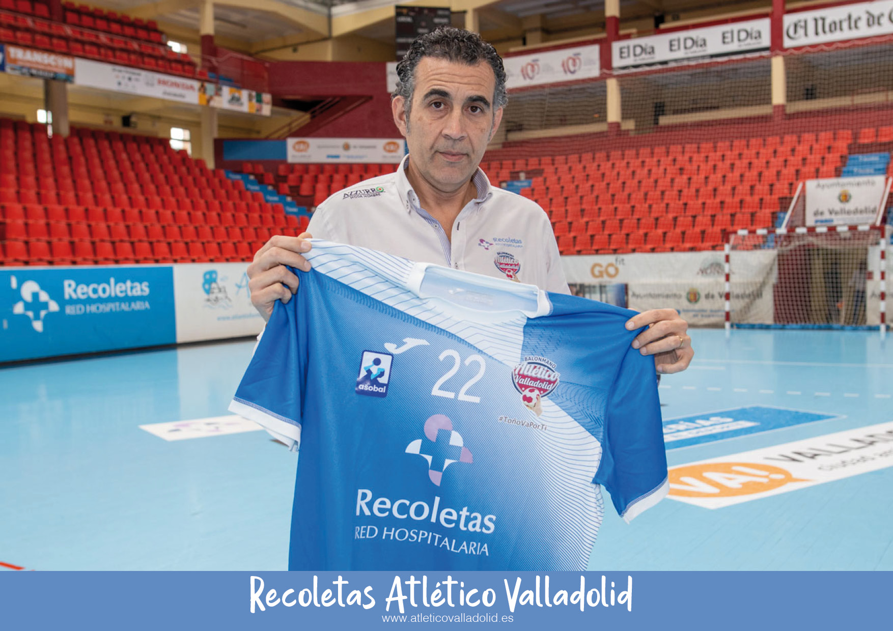David Pisonero: “Vuelvo a aceptar mi compromiso con el Recoletas Atlético Valladolid para una próxima temporada más apasionante y con muchos retos”