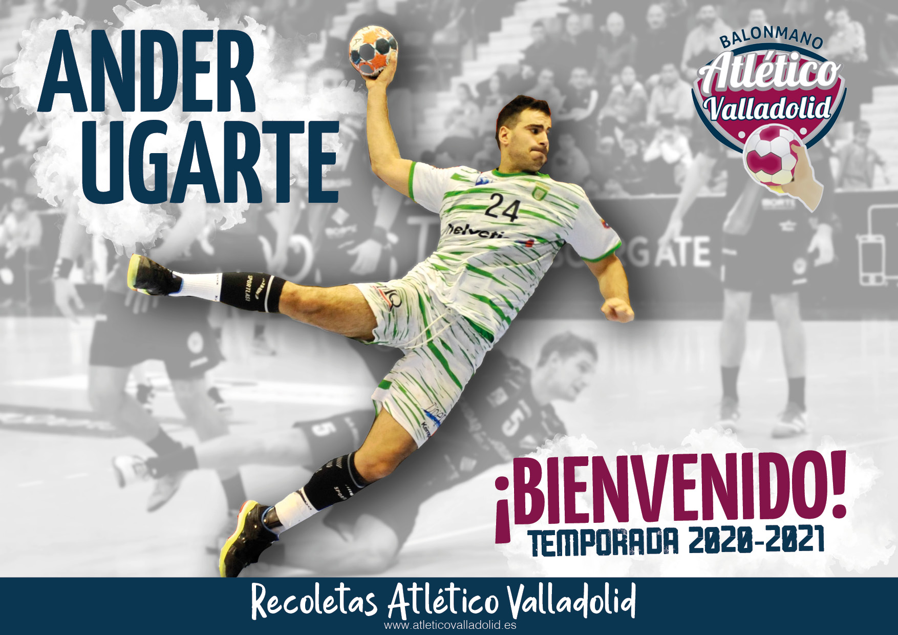 El Recoletas Atlético Valladolid incorpora a Ander Ugarte para la próxima temporada