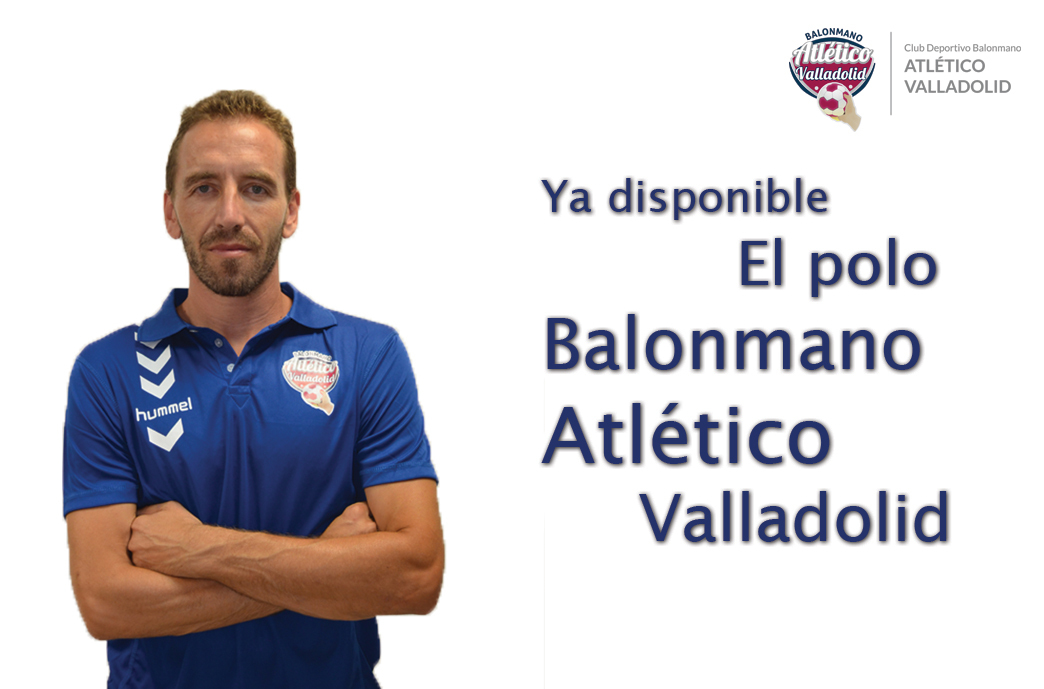 Ya disponible el polo del Balonmano Atlético Valladolid
