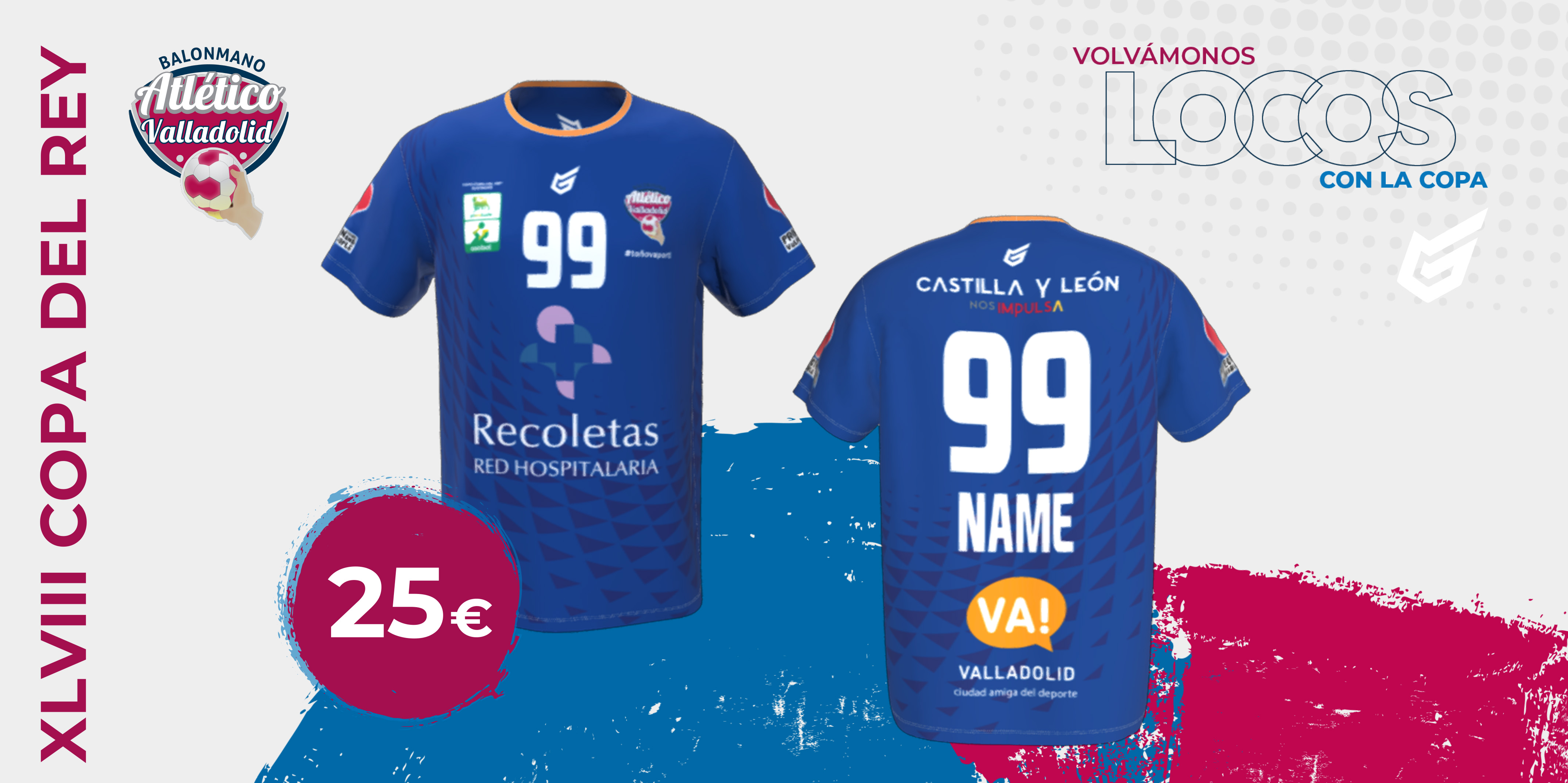 El Recoletas lanza la camiseta conmemorativa de la Copa del Rey 