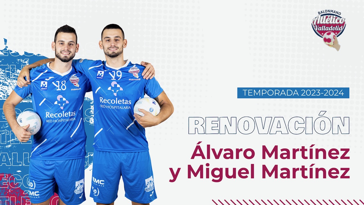 Álvaro y Miguel Martínez renuevan con el Recoletas