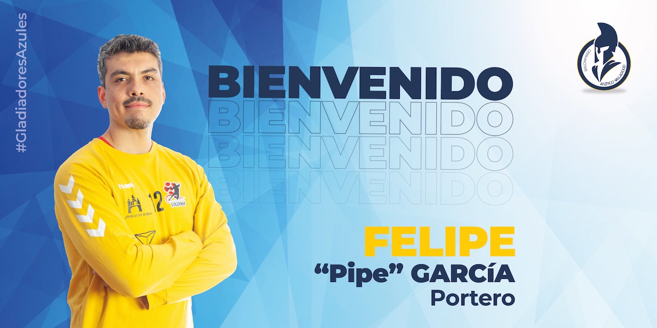 Felipe García nuevo portero del Recoletas para la segunda vuelta ASOBAL