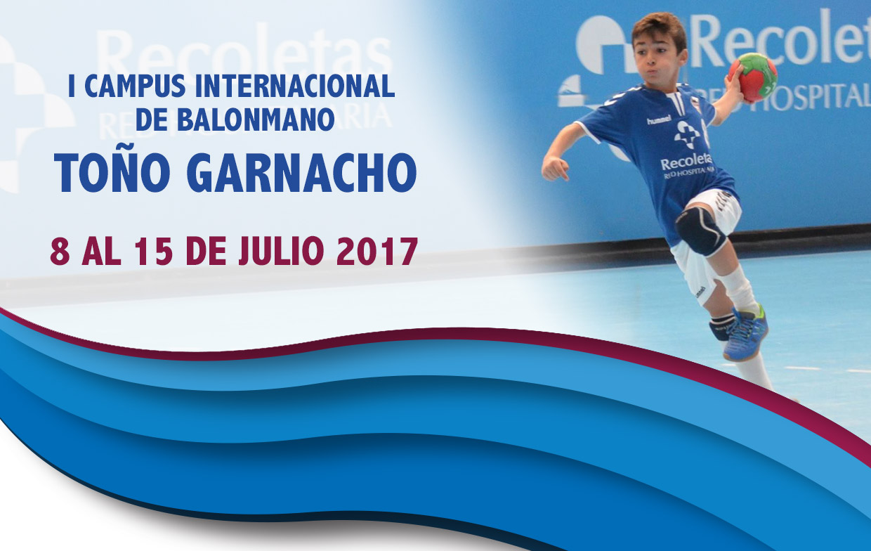 Abierta la inscripción para el primer Campus Internacional de Balonmano Toño Garnacho