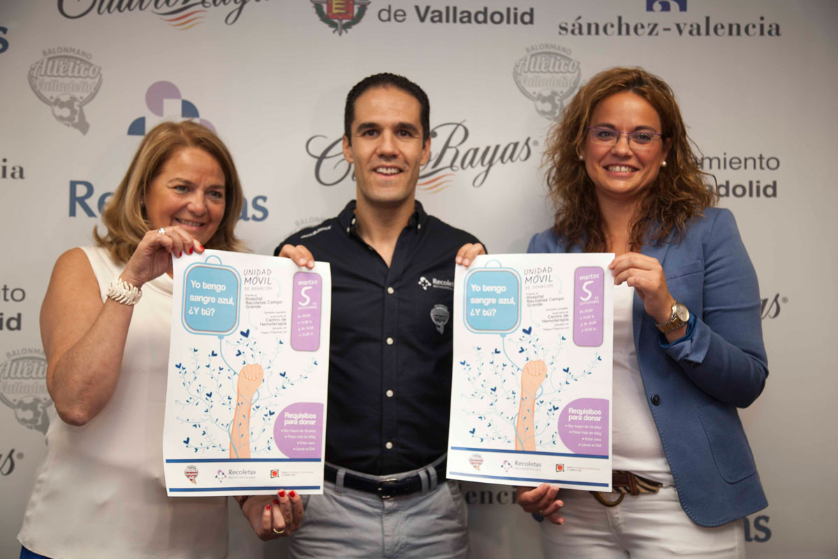 Donar sangre con el Recoletas Atlético Valladolid tiene premio 